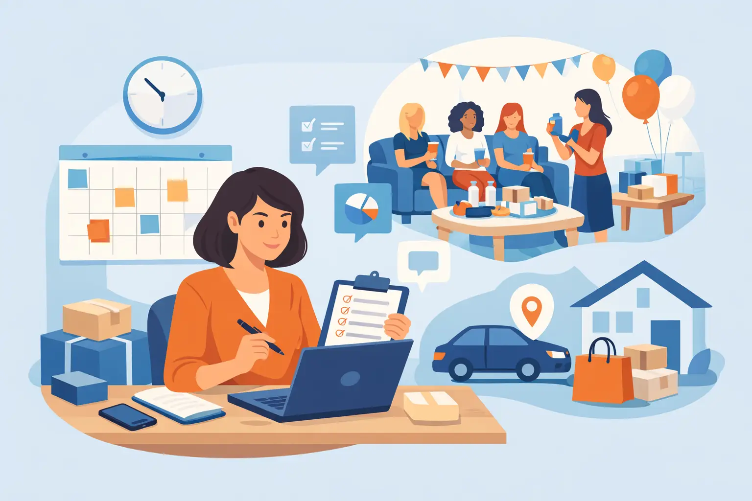 Home Party Business Organizer That Works