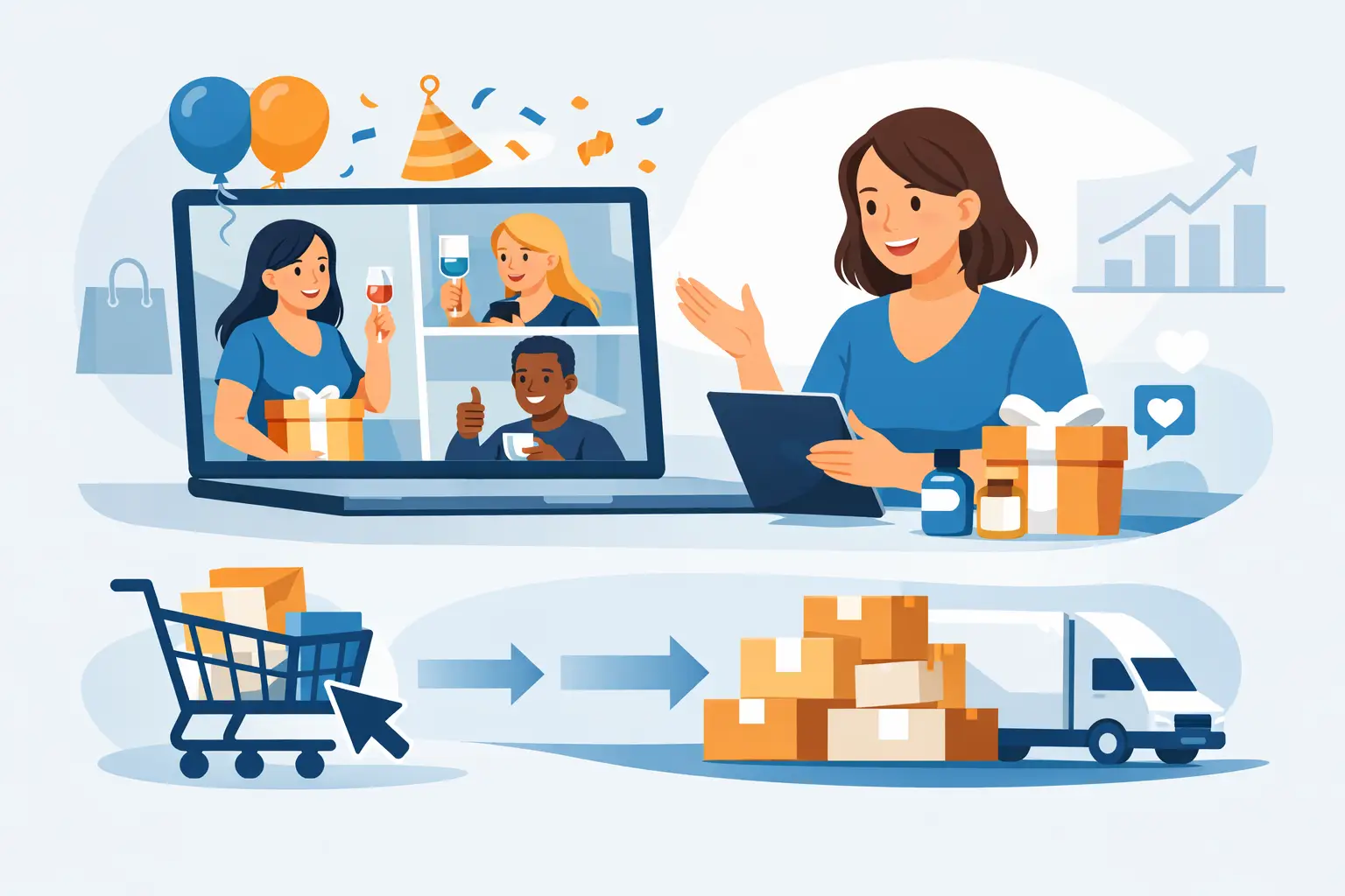 How to Plan Online Parties That Bring in Orders