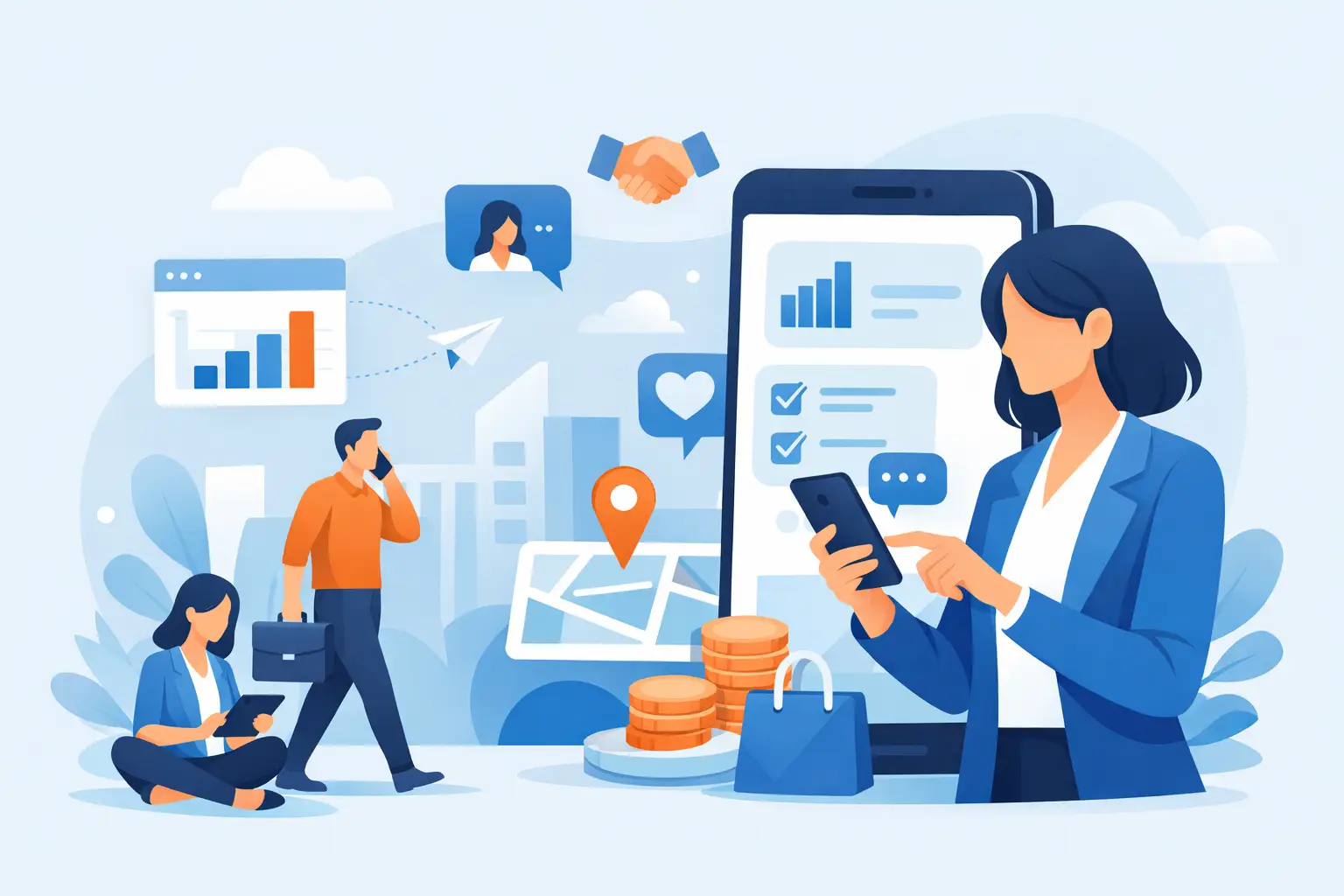 Mobile App for Sales Reps in Direct Sales