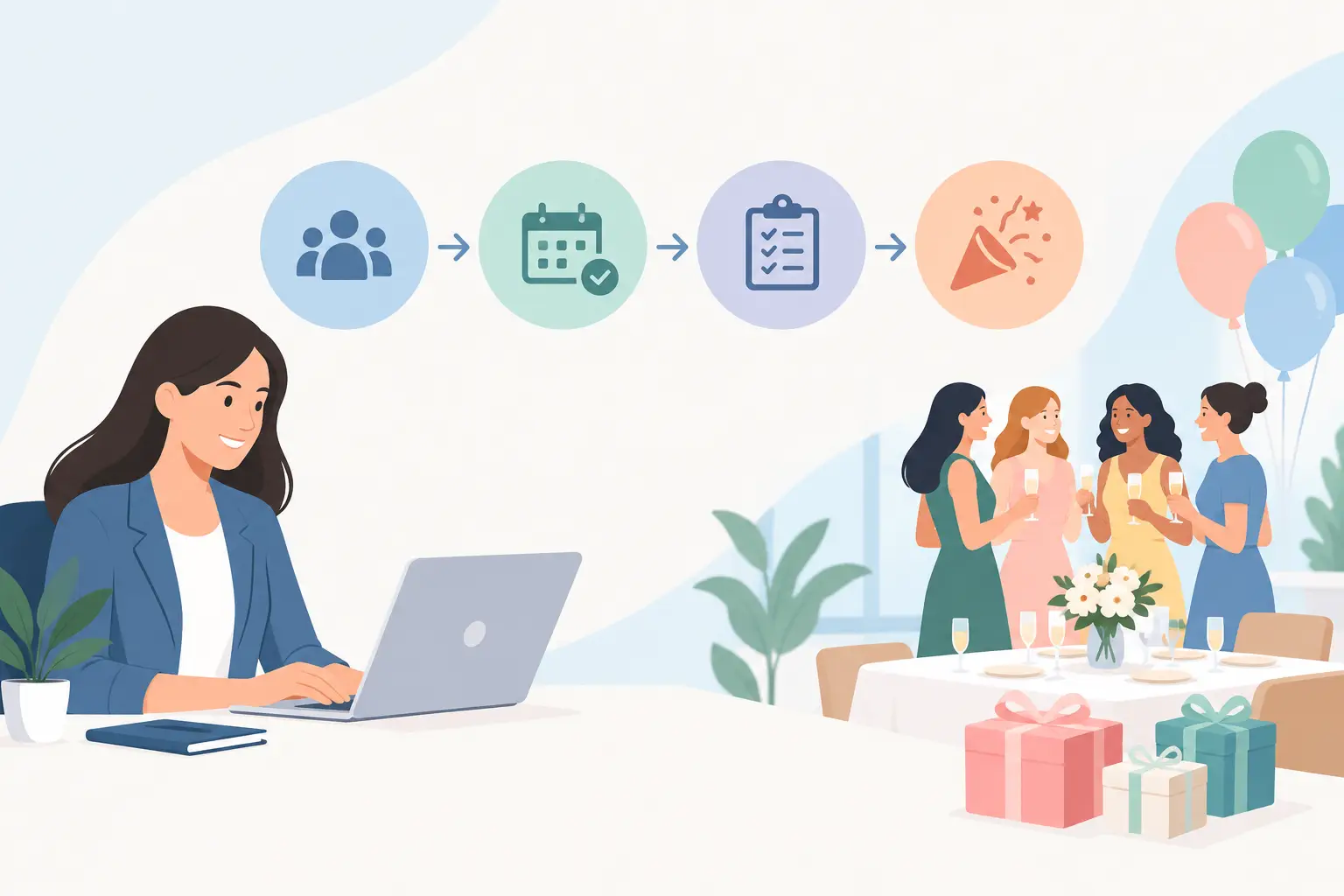 Party Booking Workflow Guide for Direct Sales