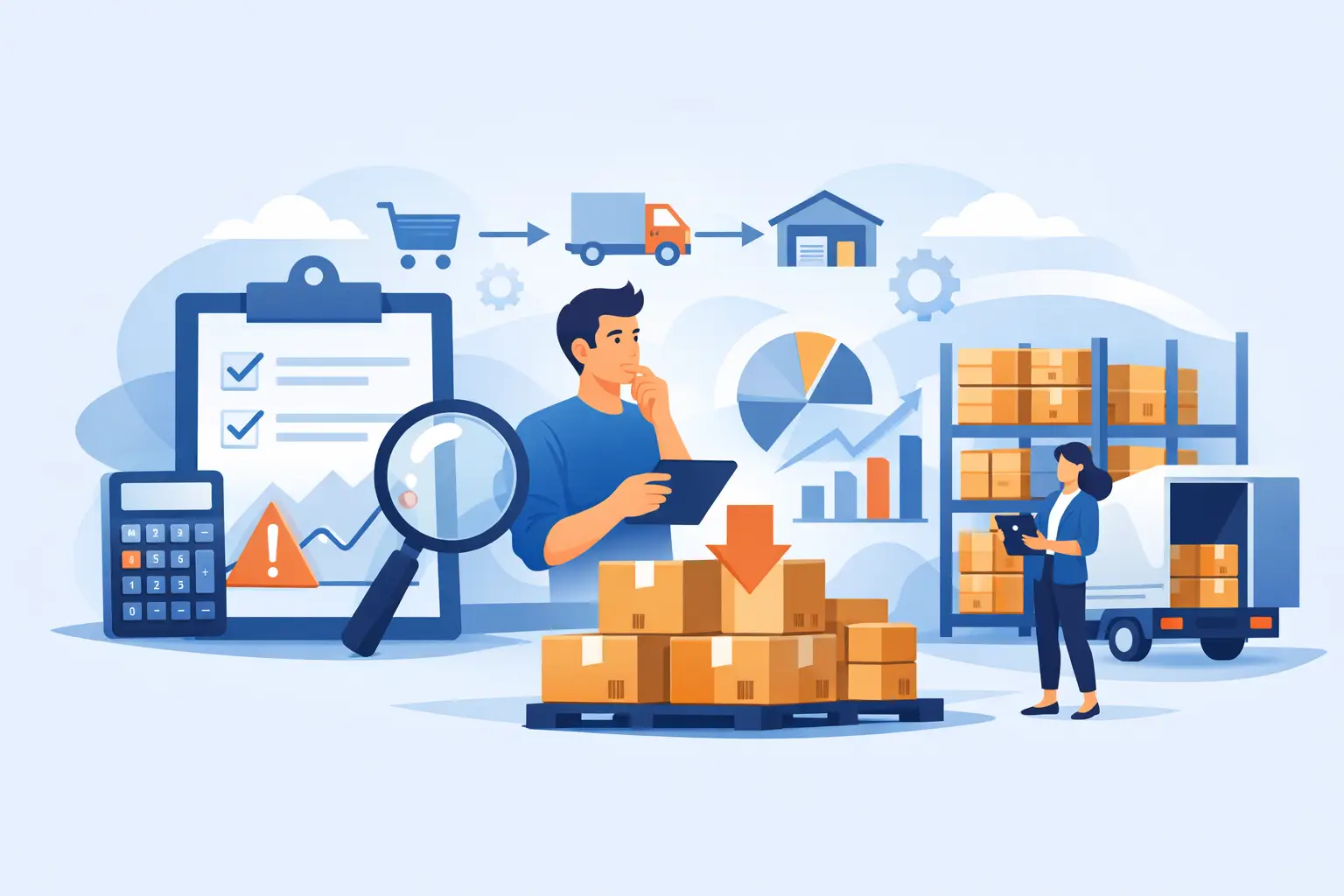 Reorder Point Calculation for Direct Sales