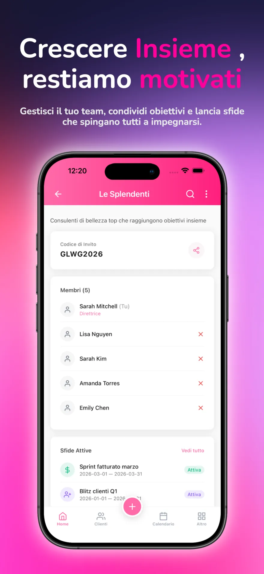 Calendario degli appuntamenti per organizzare feste e consulenze