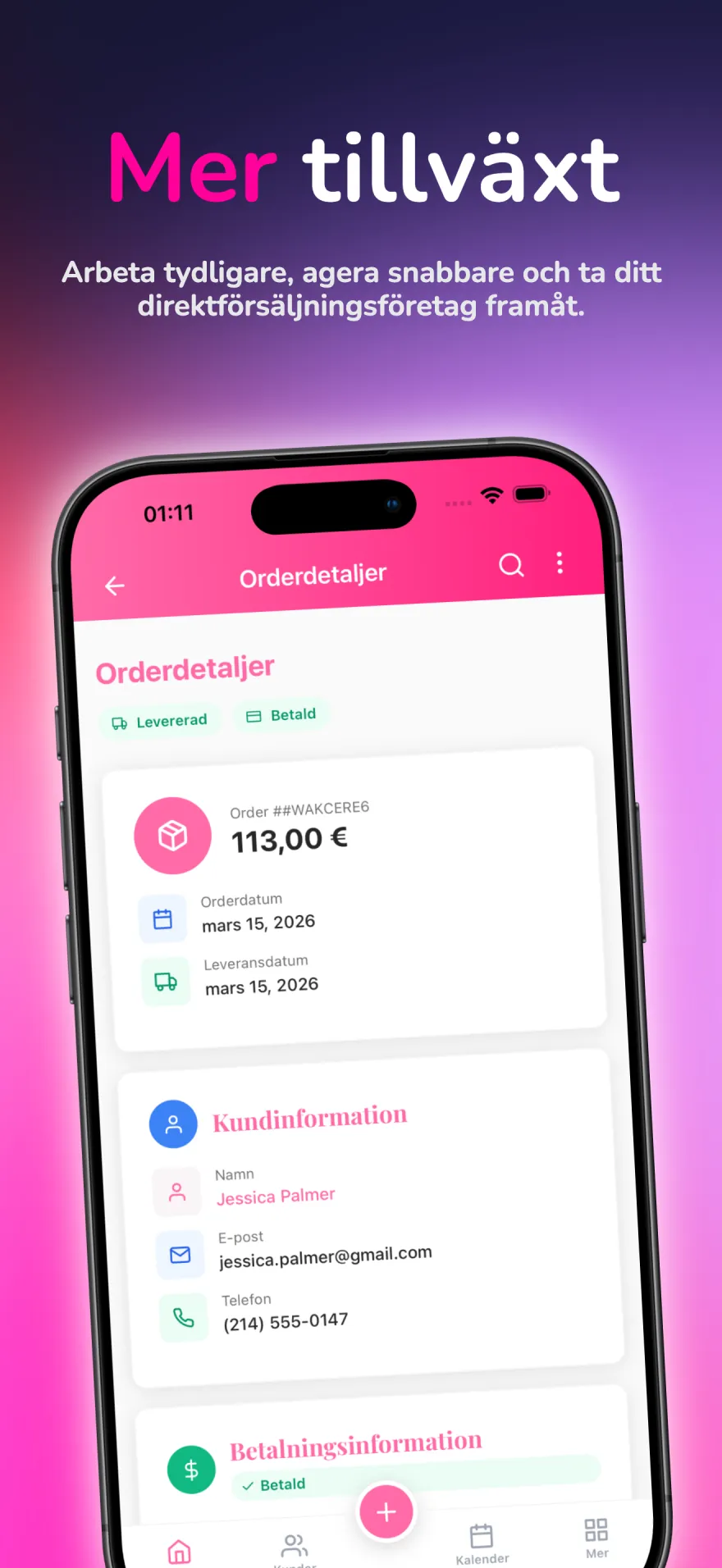Ekonomipanel med rapporter över intäkter, utgifter och vinst