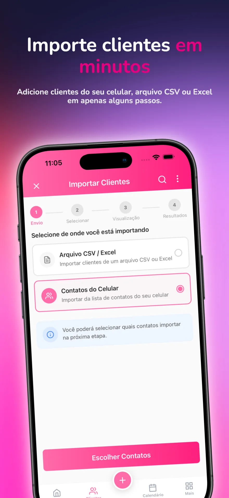 Catálogo de produtos e controle de estoque com níveis de estoque e margens de lucro