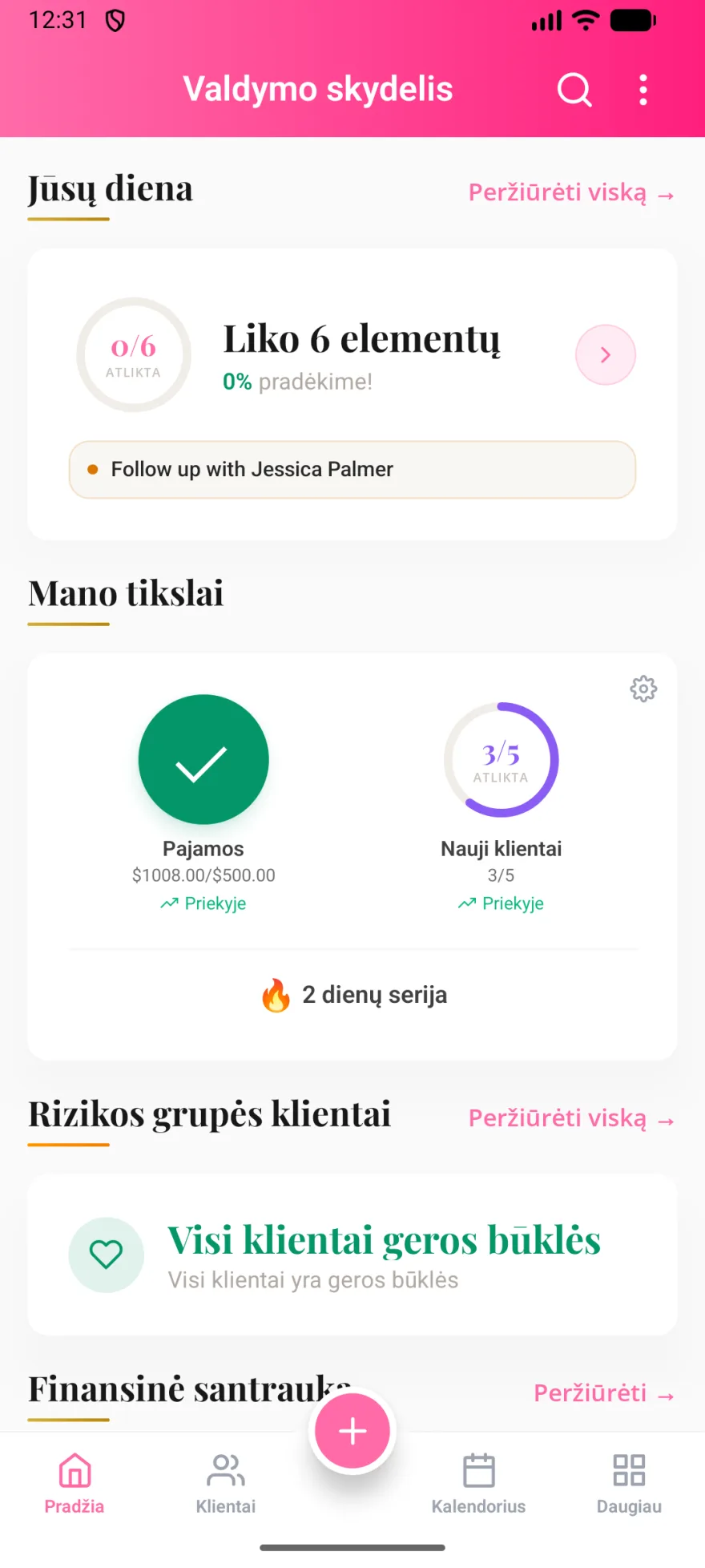 MyPink Party programėlės ekrano nuotrauka